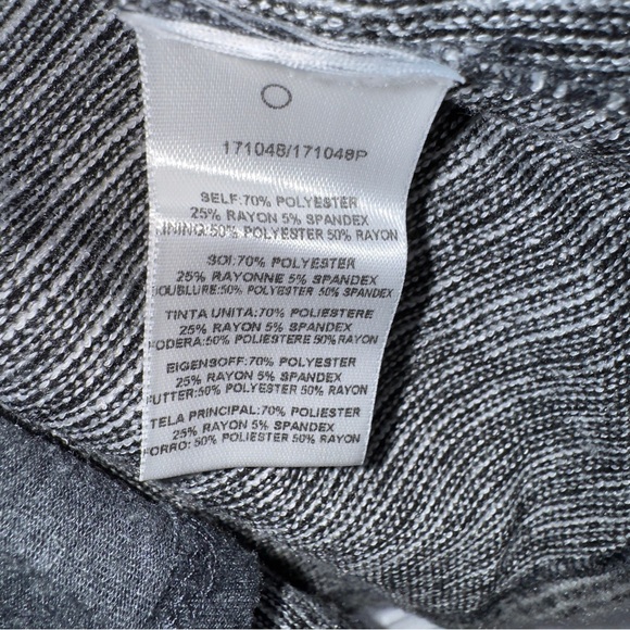 Dolan Left Coast Collection Fit & Flare Sweater Dress Gray Long Sleeve Women’s M - Picture 3 of 12